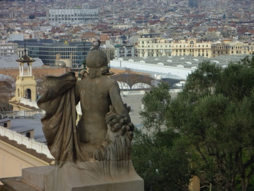 A cable car took us to Monjtuic and the fabulous Museu National d'Art de Catalunia.