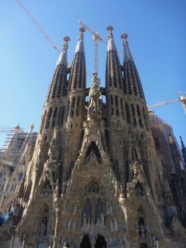 The Sagrada Familia.